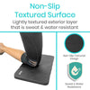 kneeling pad with non-slip textured surface