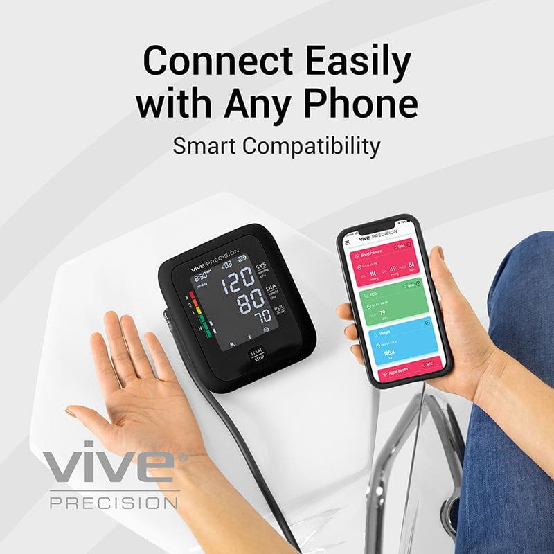 Best bluetooth and wireless smartphone connected blood pressure cuffs