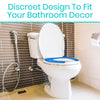 discreet design to fit bathroom decor