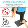 odor free & easy to clean yoga knee cushion
