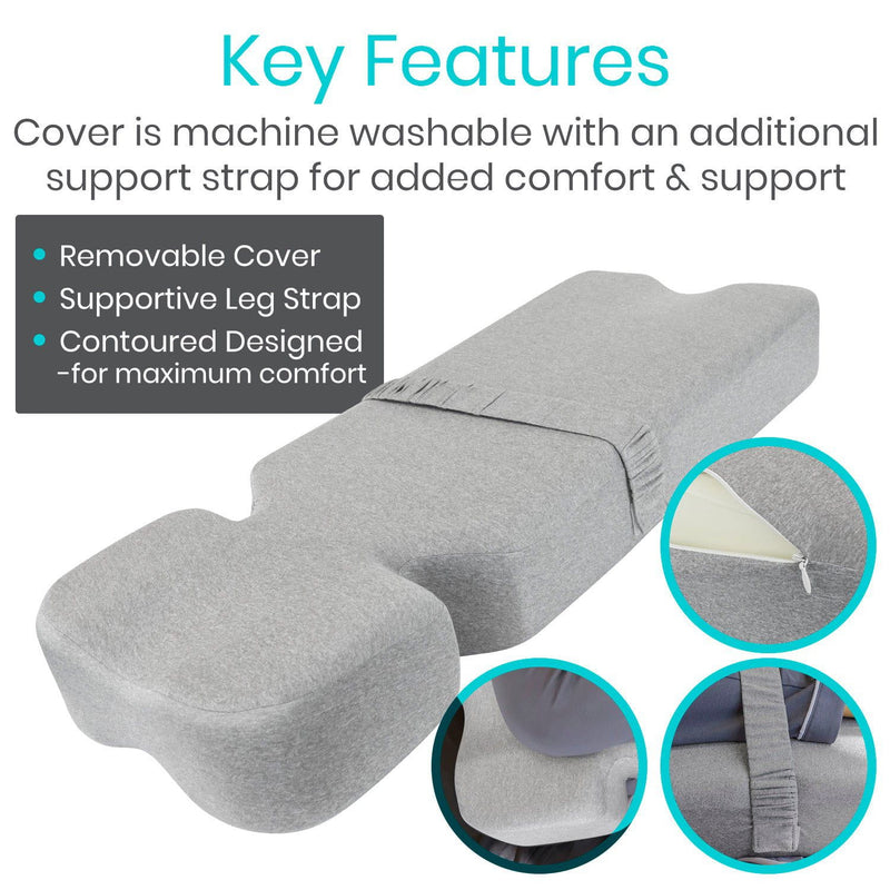 New Brand Memory Foam Knee Pillow Orthopaedic Leg Pillow Bed Cushion  Support Pain Relif Protect Knee