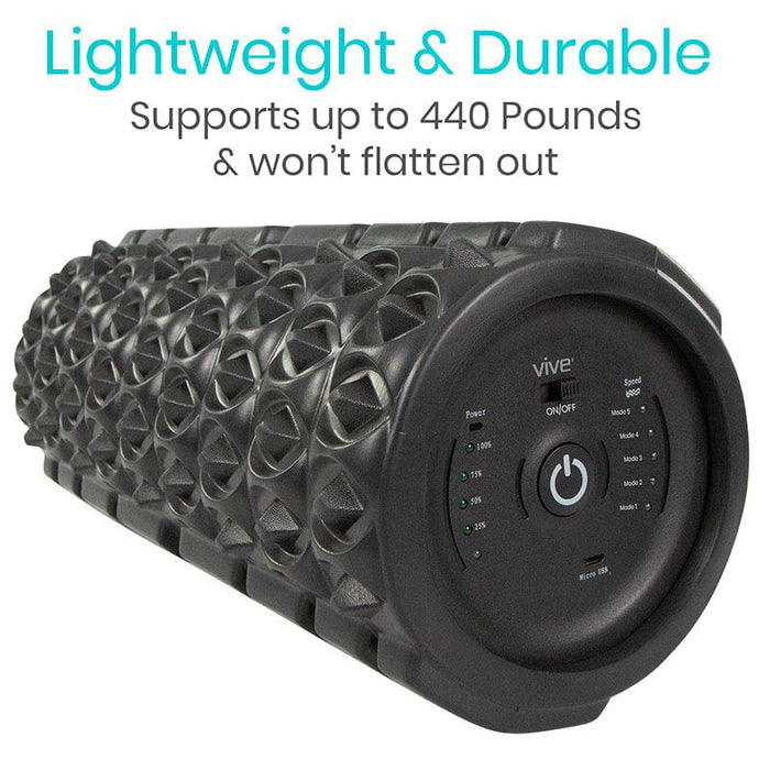 Vibrating Foam Roller - Trigger Point Pain Relief Vive Health Vibrating Foam Roller - Trigger Point Pain Relief Vive Health