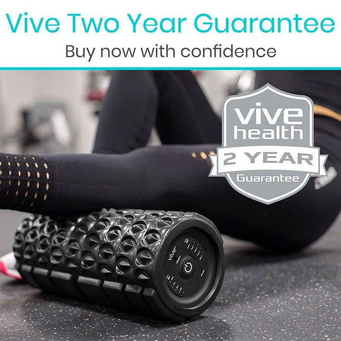 Vibrating Foam Roller - Trigger Point Pain Relief Vive Health Vibrating Foam Roller - Trigger Point Pain Relief Vive Health