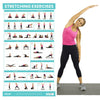 stretching workout poster