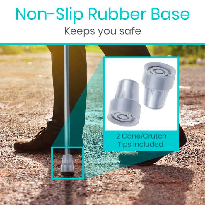 Cane Tip Spring Replacement Cane Tips - Sciatica Pain Relief — Vive Health