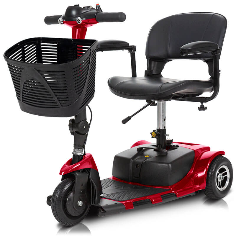 Ren og skær Seks bison 3 Wheel Mobility Scooter - Electric Foldable & Lightweight - Vive Health