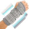 reversible wrist brace with 2 splints