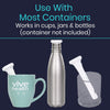 use with most containers
