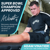 thigh brace, super bowl champion approved, adam vinatieri