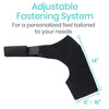Adjustable Fastening System for a personalized feel tailored to your needs