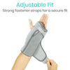 Adjustable Fit, Strong fastener straps for a secure fit