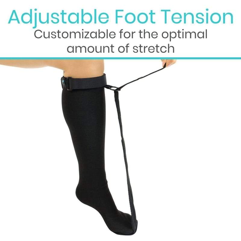 Adjustable Foot Tension Customizable for the optimal amount of stretch