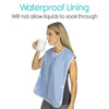 Waterproof Lining Will not allow liquids to soak through