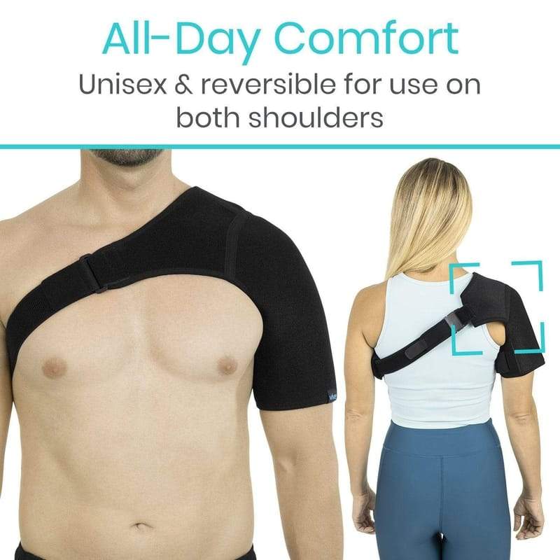 All-Day Comfort, Unisex & reversible for use on both shoulders