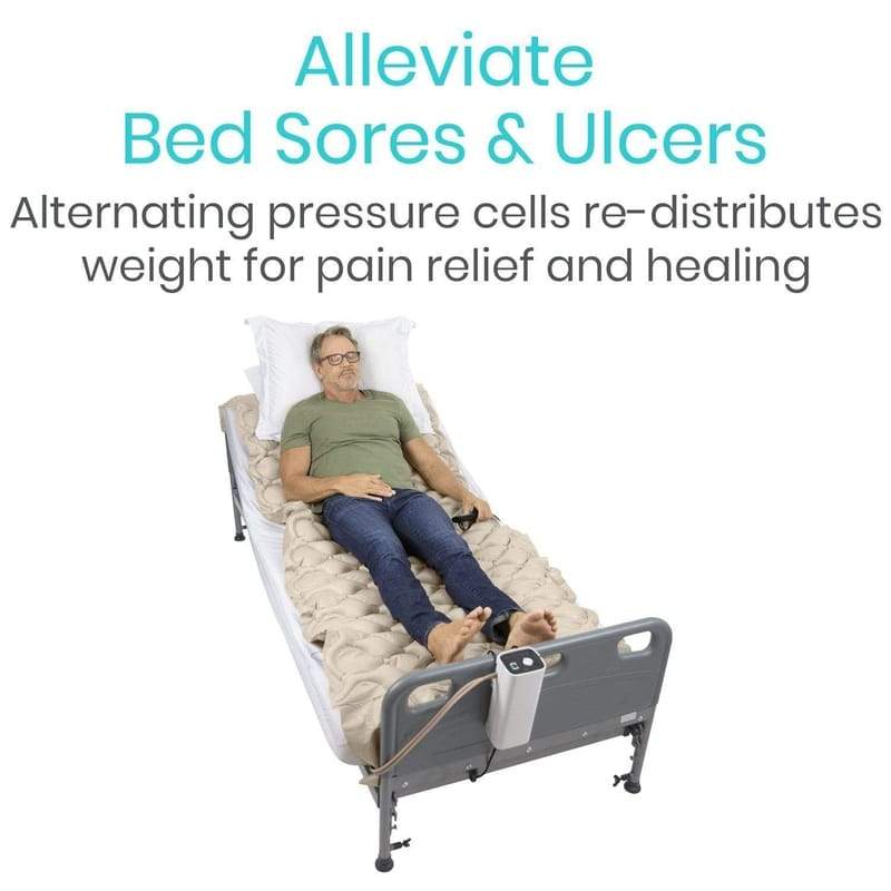 Inflatable Waffle Cushion for Pressure Sores,Bed Sore Cushions for Butt for  Elderly, Pressure Sore Cushions for Sitting in Recliner,Suitable for
