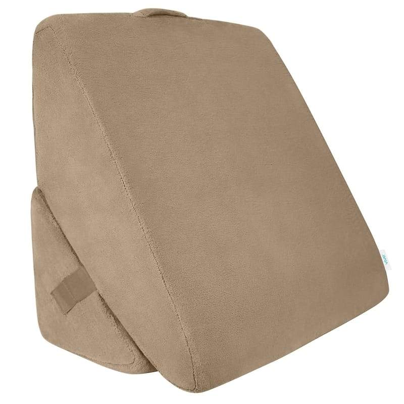 3 Extra Firm Wedge Seat Cushion & Back Support Pad for Car