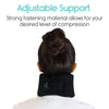 Adjustable support. Strong fastening material allows for your desired level of compression