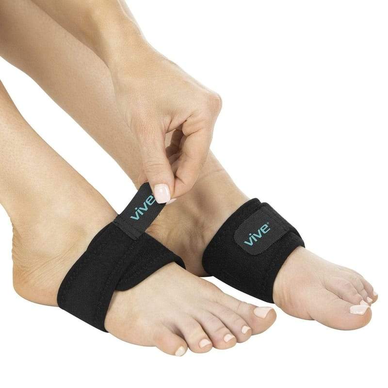 2 Pair) Arch Support Brace Compression Cushioned Support Sleeves, Plantar  Fasciitis Foot Pain Relief for Fallen Arches, Flat Feet, Heel Fatigue, Achy  Feet Problems, for Men & Women - Universal Size 2- 2 Pair