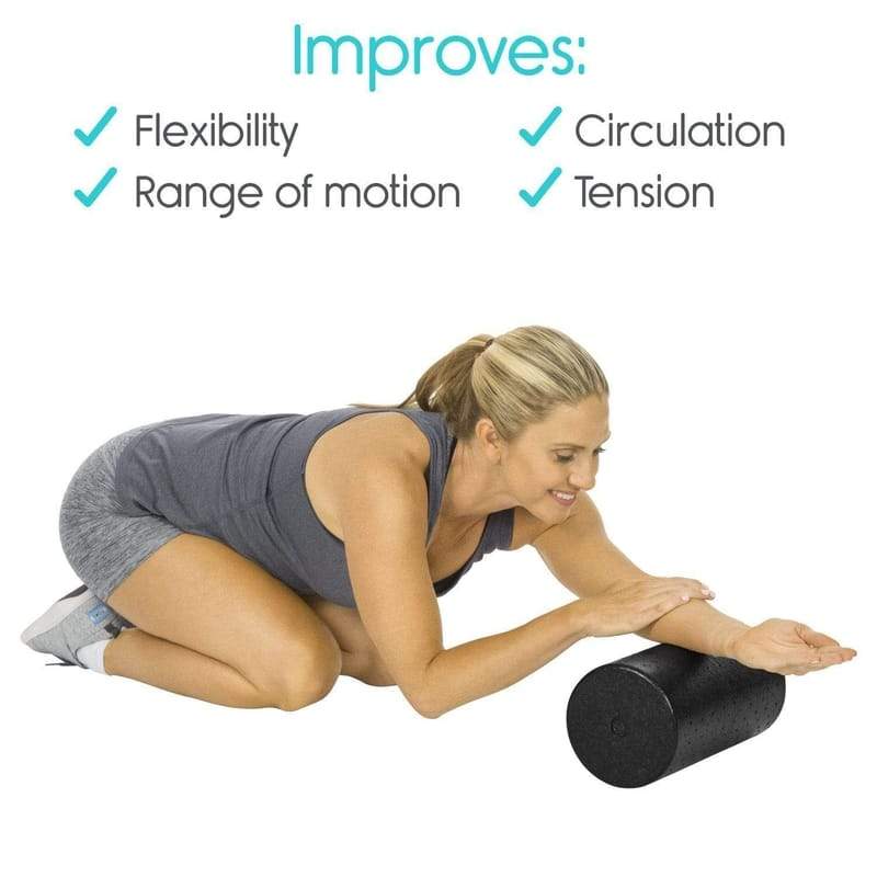 Improves: Flexibility, Range of motion, Circulation, Tension