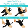 How To Wear The Vive Ankle Brace