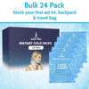 Bulk 24 Pack, Stock your first aid kit, backpack & travel bag