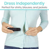 Dress Independently Perfect for shirts, blouses, and jackets