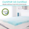 CertiPUR-US Certified. Made without harmful chemicals