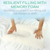 Resilient filling with memory foam