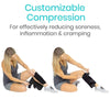 Customizable Compression For effectively reducing soreness, inflammation & cramping