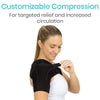 Customizable Compression for targeted relief and increased circulation