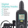 Digital Display Tracks Speed, Time, Distance, Calories