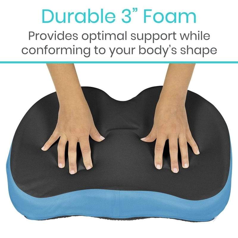 FH Group Memory Foam Seat Cushion - Tailbone Cushion - Cushion for
