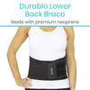 Durable Lower Back Brace Made with premium neoprene