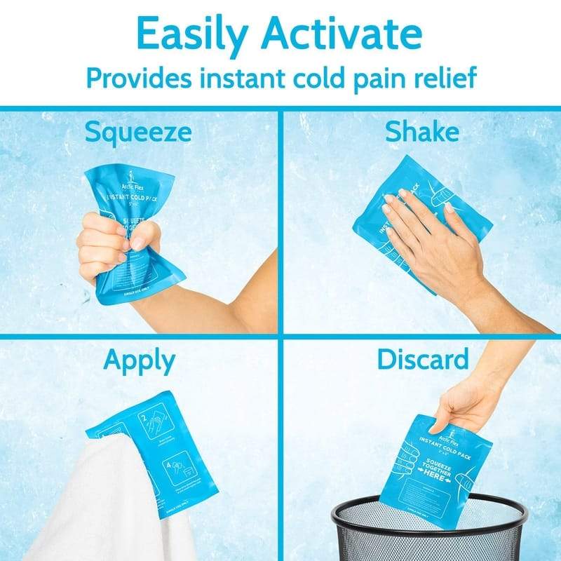 Instant Cold Pack - Shake, Squeeze, Apply