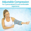 Adjustable compression for a personalized fit and comfortable experience