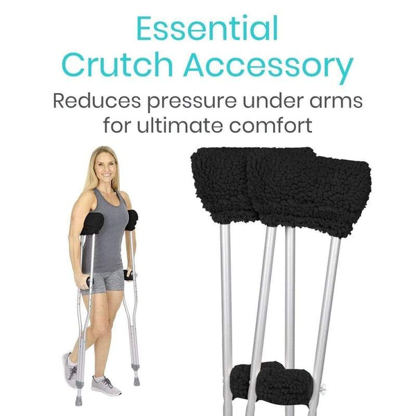 Pads for Crutches Padding for Armpits & Hands Vive Health