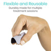 Flexible and reusable durably made for multiple treatment sessions