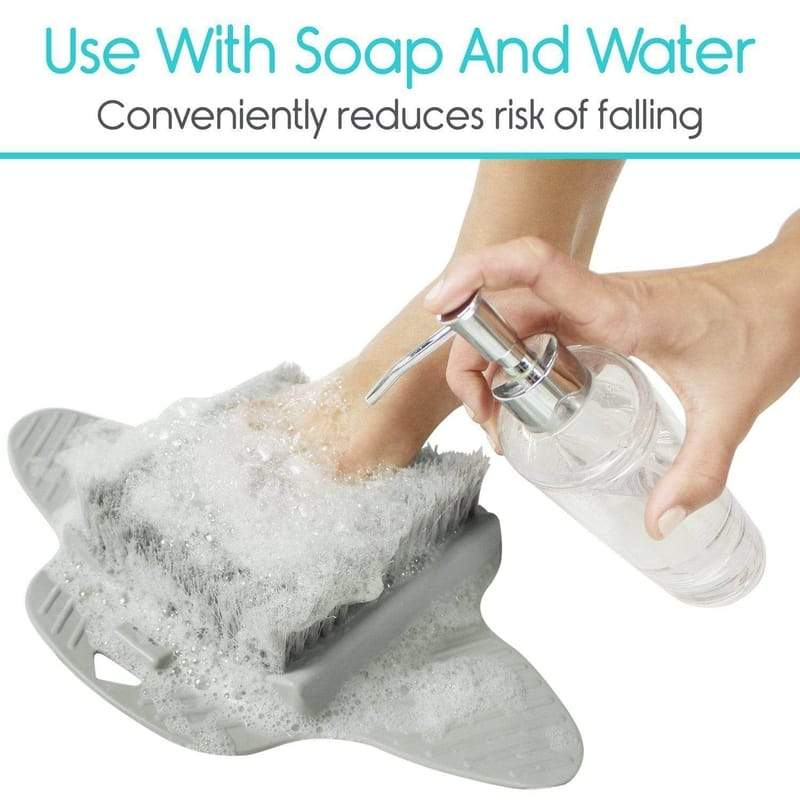 Pumice Stone Foot Scrubber - Clean, Exfoliate & Massage - Vive Health