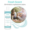 Fresh Scent Eliminates unpleasant odors