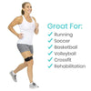 Great For: Running, Soccer, Basketball, Volleyball, Crossfit, Rehabilitation