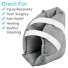 Great for: 1 Injury recovery 2. Post-Surgery 3. Pain relief 4. Heeling 5. Restful Sleeping