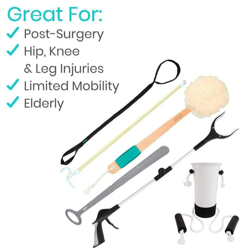 Hip & Knee Replacement Kit - Surgery Recovery Aids — Vive Health