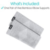 What's Included: One pair of Vive Bamboo Elbow Supports
