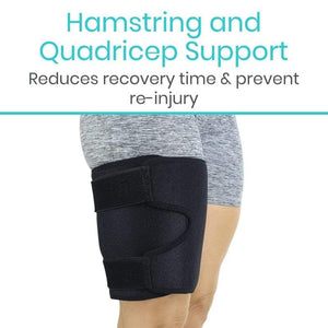 Thigh Support - Compression Wrap for Pulled Hamstring — Vive Health