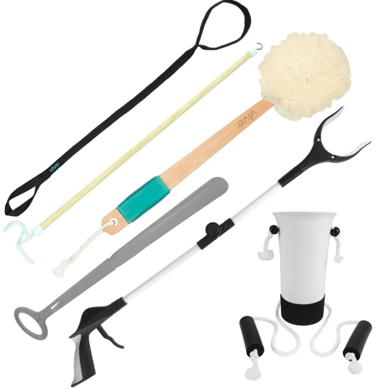 Hip & Knee Replacement Kit - Surgery Recovery Aids - Vive Health