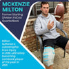 2021 NCAA Comeback Player of the Year, Mckenzie Milton, wearing the knee ice wrap