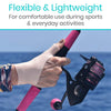 Flexible and lightweight for comfortable use during sports and everyday activities