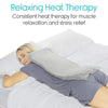 Relaxing Heat Therapy Consistent heat therapy for muscle relaxation and stress relief