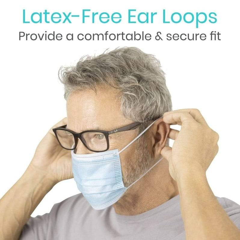 Standard Face Masks - Disposable 50 Pack — Vive Health