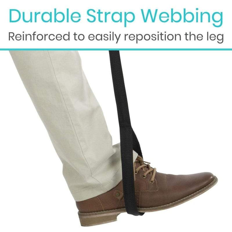 Leg Help Strap Leg Lifter - Leg Mobility Strap for Bed or Wheelchair — Vive Health